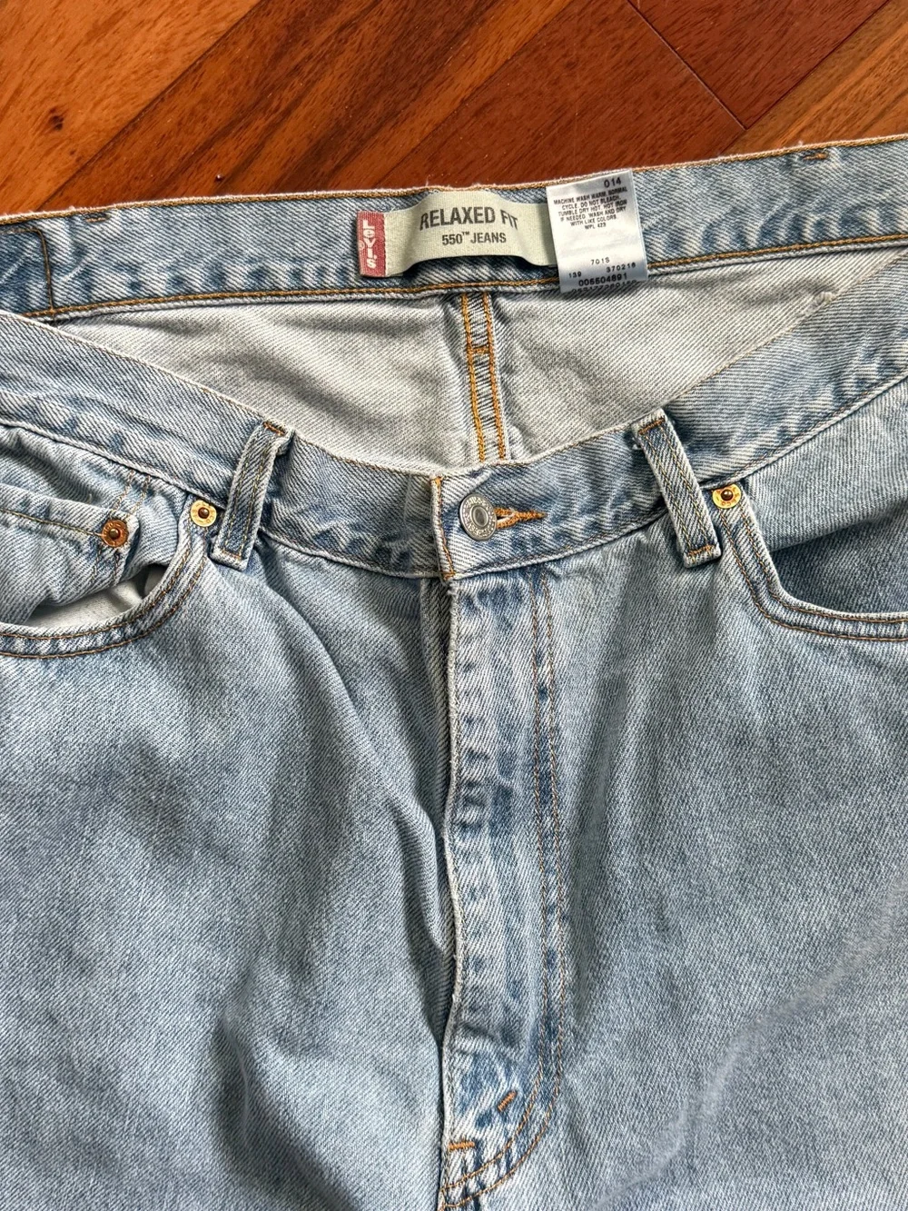 Levi's Light Blue Relaxed Jeans